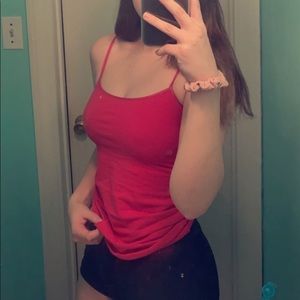 Fitted spaghetti strap